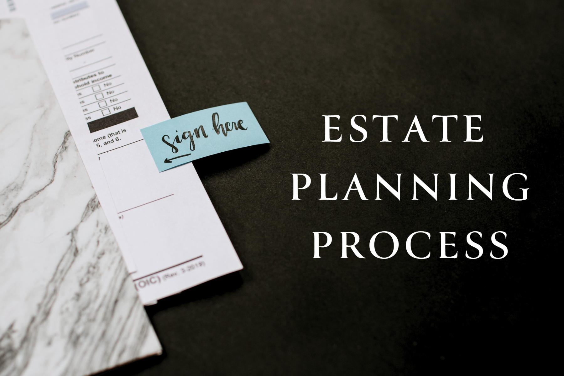 Estate Planning Process cover page